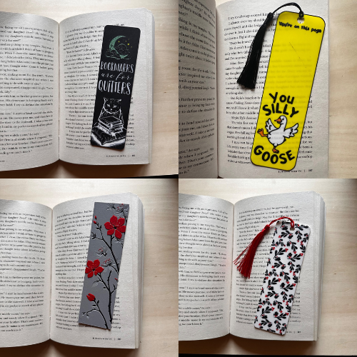 Bookmarks - Laser engraved and 3D Printed